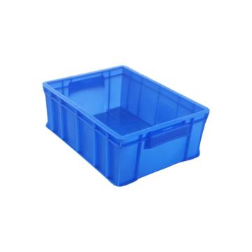 英达斯贝克 塑料周转箱，5#蓝色 外尺寸:340×270×130mm 售卖规格：1个