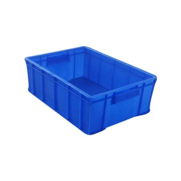 英达斯贝克 塑料周转箱，4#蓝色 外尺寸:410×310×145mm 售卖规格：1个