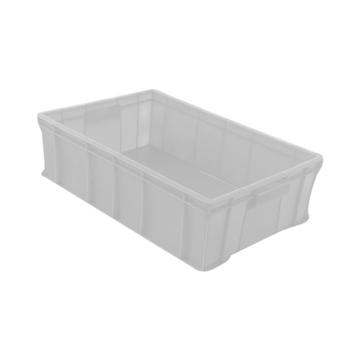 英达斯贝克 塑料周转箱，3#白色 外尺寸:520×350×150mm 售卖规格：1个