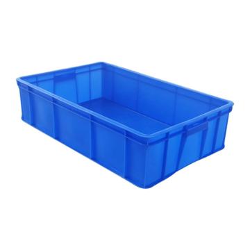 英达斯贝克 塑料周转箱，1#蓝色 外尺寸:710×455×180mm 售卖规格：1个