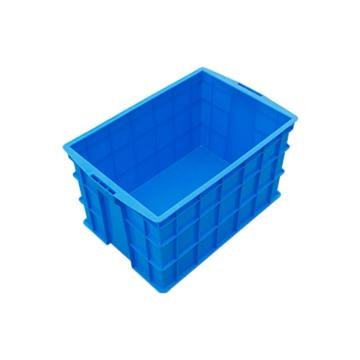英达斯贝克 塑料周转箱，M4蓝色,575-350箱 外尺寸:650×430×360mm 售卖规格：1个