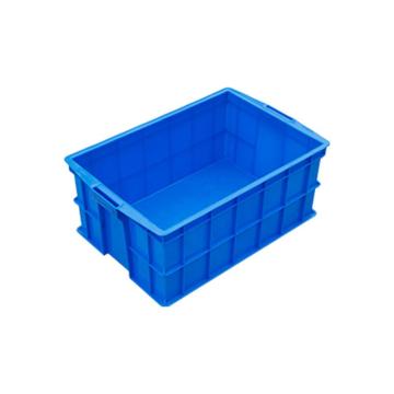 英达斯贝克 塑料周转箱，M6蓝色,575-250箱 外尺寸:650×430×260mm 售卖规格：1个