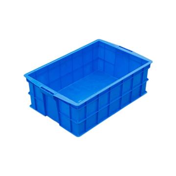 英达斯贝克 塑料周转箱，M7蓝色,575-210箱 外尺寸:650×430×220mm 售卖规格：1个