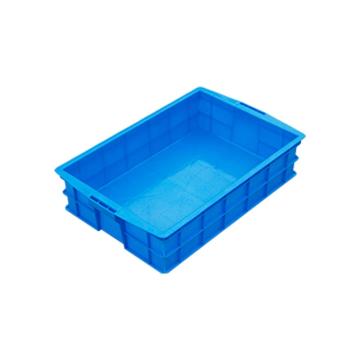 英达斯贝克 塑料周转箱，M9蓝色,575-140箱 外尺寸:650×430×150mm 售卖规格：1个