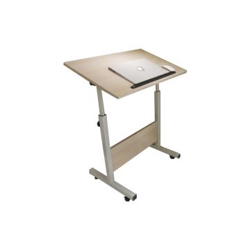 臻远 笔记本电脑桌升降桌，ZY-MSZ-01 （63.5-88cm升降）600*400mm 可倾斜移动桌折叠床边桌加高 艾格 售卖规格：1台