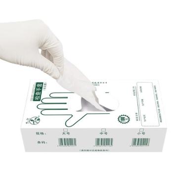 橡树 一次性医用橡胶检查手套，无粉M 高弹型乳胶，麻面，100只/盒 20盒/箱 售卖规格：1箱