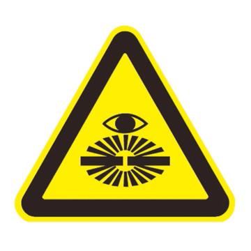 嘉辽 GB安全警示标签（当心弧光），边长10cm，自粘型乙烯，EBS2368 售卖规格：10片/包