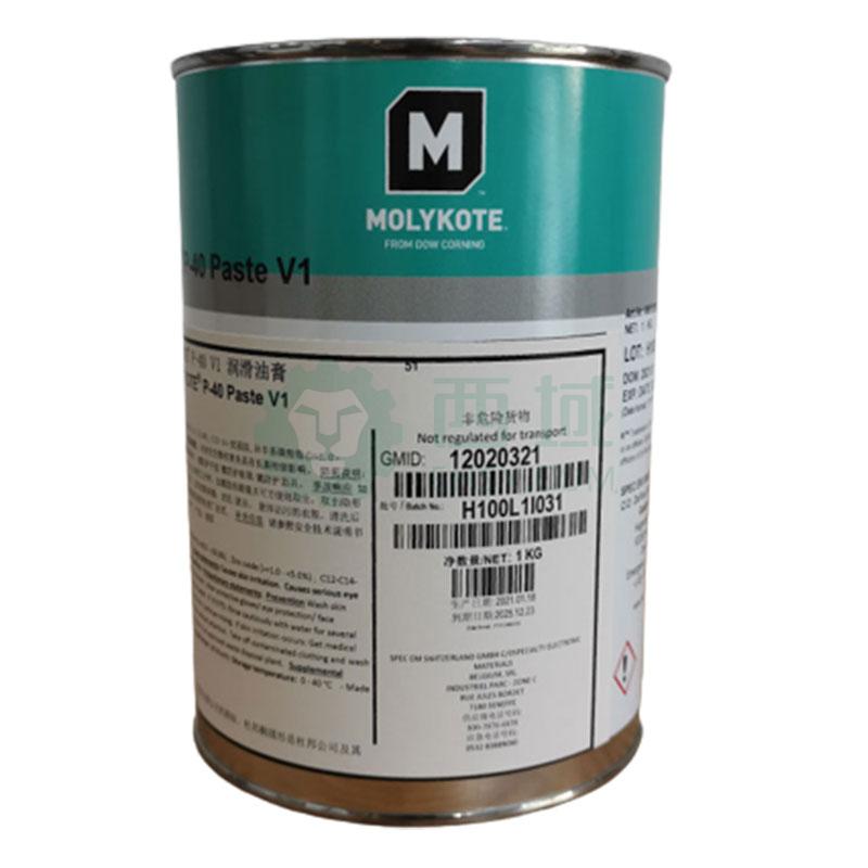 摩力克/MOLYKOTE 抗微动腐蚀润滑剂膏，MOLYKOTE P40 PASTE 1KG/罐 售卖规格：1罐【多少钱 规格参数 图片 采购】西域