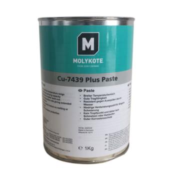 摩力克/MOLYKOTE 铜基润滑油膏，MOLYKOTE CU-7439 PLUS PASTE 1KG/罐 售卖规格：1罐