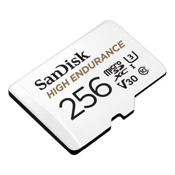 闪迪/SanDisk TF存储卡，SDSQQNR-256G-ZN6IA 行车记录仪&安防监控专用内存卡 售卖规格：1片