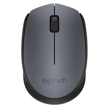 罗技/Logitech 无线鼠标，M170 灰色 无线办公对称鼠标 售卖规格：1个