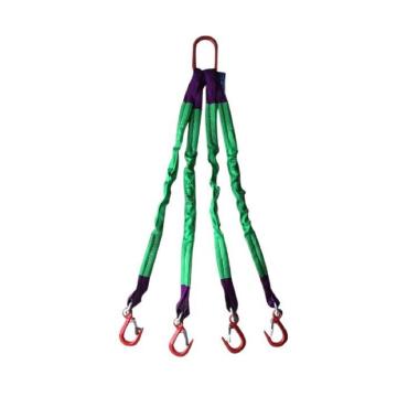 多来劲/doleco 四腿圆形吊装带组合索具，0544 3154 015 3.15t×1.5m，眼型吊钩 售卖规格：1件