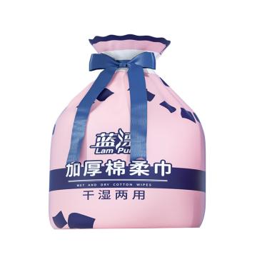 蓝漂 卷筒绵柔洗脸巾，LP-21255 200g×1卷/包 售卖规格：2卷/组