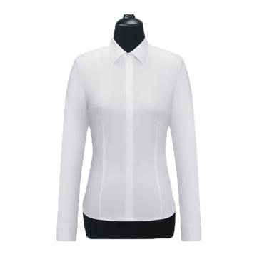 圣凯罗 长袖衬衫，HYC5605-长 女士白色全棉免烫长，35-43 售卖规格：1件