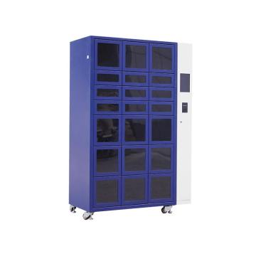 Raxwell 智能组合格子柜,外尺寸:1280×600×1865mm,(一台控制柜+一台格子柜)，RHAS0023 售卖规格：1个