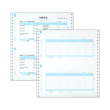 西玛 针打记账凭证，TR101S 1000份/包(2包/箱) 售卖规格：1箱