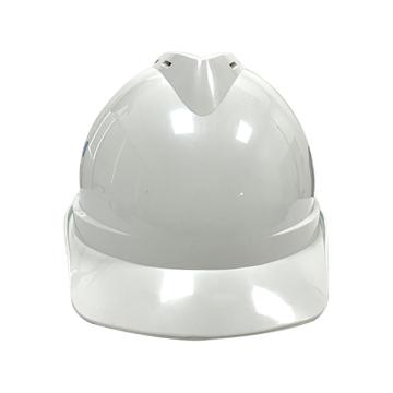 Raxwell Victor安全帽，白色，耐低温电绝缘阻燃，8点式锁扣，ABS，RW5102 印刷克诺尔Logo
