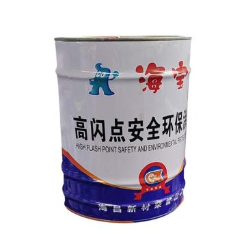 海宝 油漆，中灰醇酸防锈漆 15kg/桶 HBCX-00118 销售单位：桶