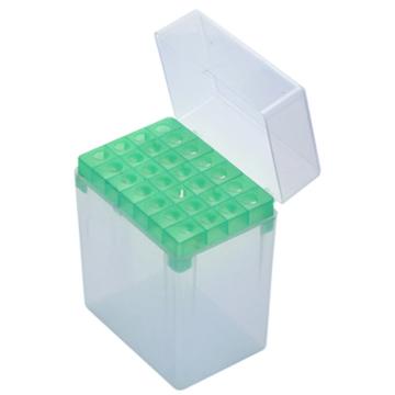 安赛瑞 移液器吸头盒，实验室通用型加样枪头盒吸嘴盒吸咀盒标本盒，5ml×28孔，600663 售卖规格：1个