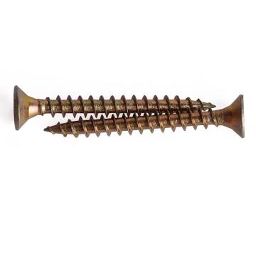 晉順五金 GB922-1986木螺釘，4*50，全牙，碳鋼彩鋅 售賣規(guī)格：1個