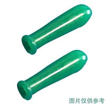 安赛瑞 玻璃滴管皮头（5个装）硅胶吸管头乳胶头玻璃滴管用吸头吸帽胶帽，绿色1ml，600382 售卖规格：5个/件