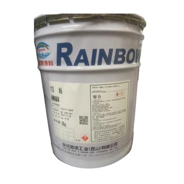 虹牌/RAINBOW 醇酸磁漆，110醇酸磁漆#6彩绿，4kg/桶 售卖规格：4公斤/桶