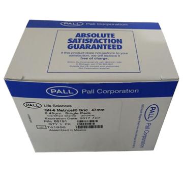 颇尔/PALL 无菌滤膜，47mm 0.45um，200片/盒，66191 售卖规格：1盒