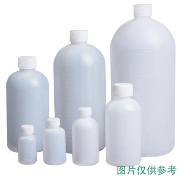 安赛瑞 塑料小口试剂瓶（5个装）细口瓶窄口瓶水剂瓶取样瓶 1000ml，600267 售卖规格：5个/件