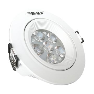 三雄极光 LED筒灯，星际系列，9W，白光，开孔φ100mm，PAK560269，单位：个