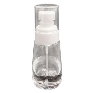 安赛瑞 便携式喷雾瓶（2个装）手压式小喷瓶手扣式小型喷壶喷雾器白色透明塑料瓶 60ml，600345 售卖规格：2个/件