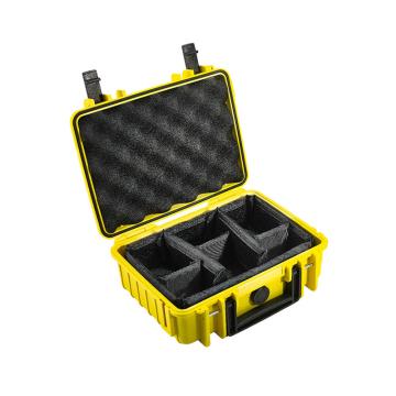 倍威 安全工具箱 手提设备箱防潮箱 黄色，Type1000/Y/RPD 底部间隔，250x175x95 售卖规格：1个