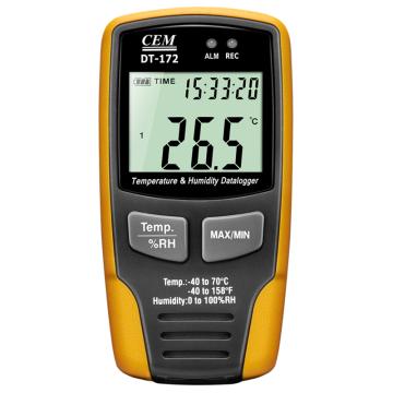 华盛昌/CEM 迷你型温湿度记录仪，DT-172温湿度记录32700个数据 售卖规格：1台
