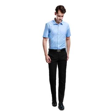 笙谷 短袖商务衬衫，XGGD1323-43 男士浅蓝色T 售卖规格：1件