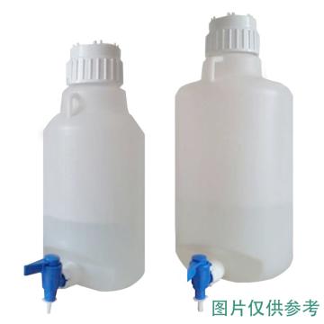 安赛瑞 塑料下口瓶 实验室龙头瓶带盖LDPE防漏水型放水桶酵素桶 5000ml，600269 售卖规格：1个