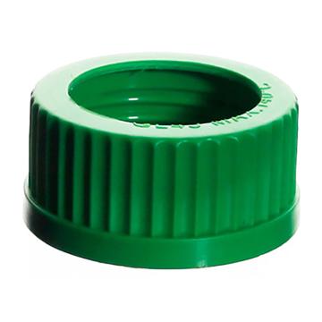 垒固 GL45开孔瓶盖（孔径34mm），W-020714 绿色，PP材质，开孔直径34mm 售卖规格：1个
