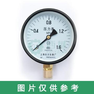 仪川 不锈钢耐震压力表，YN-60BF量程16MPa M14×1.5 售卖规格：1块