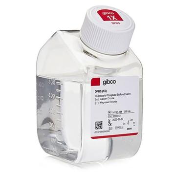 Gibco 磷酸盐缓冲溶液DPBS，无钙、无镁，14190144 ，500ml 售卖规格：1瓶