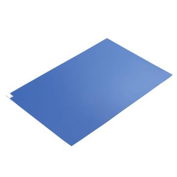 亚速旺/Asone 粘尘垫 450*600 蓝色 中高粘 1箱（30层/张×10张），CC-6697-01 售卖规格：1箱