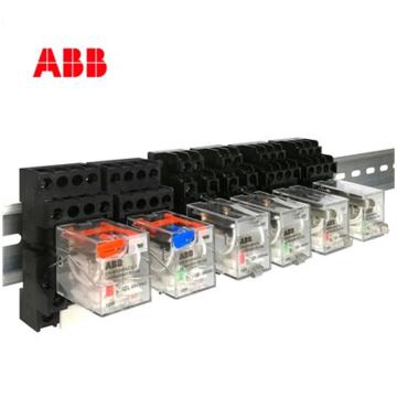 ABB CR-MX系列插拔式中间继电器，CR-MX230AC4L 售卖规格：1个