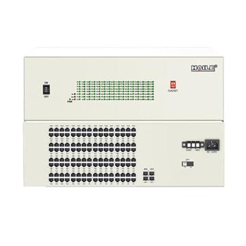 海乐 数字电话光端机，HN-4F128L-FC110 128路电话+4百兆共享网口 对讲音频单模单纤110公里1对机架 售卖规格：1对