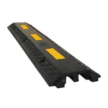 嘉辽 橡胶二线槽减速带保护带，EJTXC3630 售卖规格：1个