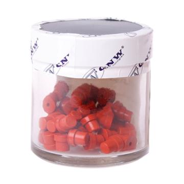 CNW 红色低流失进样隔垫，GIEQ-44P495 岛津专用，350℃，50个/瓶 售卖规格：1瓶