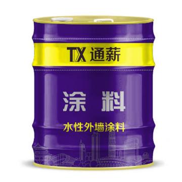 通薪/TX 外墙乳胶漆，外墙乳胶漆，丙烯酸防水可调，25kg/桶 售卖规格：25公斤/桶