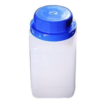 垒固 塑料方瓶蓝盖HDPE(带内盖)，S-001304 500ml 售卖规格：1个