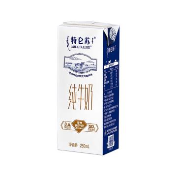 蒙牛 特仑苏纯牛奶，250ML*12盒（一件代发） 售卖规格：1箱