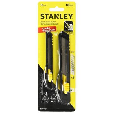 史丹利/STANLEY 自锁美工刀套装，STHT81433-8-23 9+18mm 售卖规格：1套