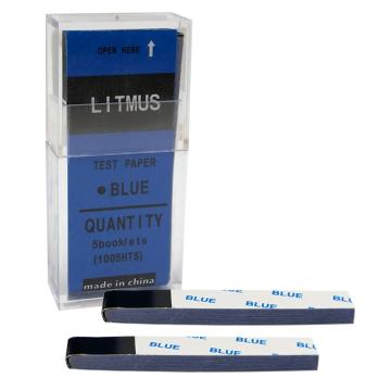 安赛瑞 蓝石蕊试纸，酸性测试，石蕊酚酞醋酸铅，塑料盒装，100片/盒，601128 售卖规格：1个