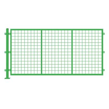 安赛瑞 仓库车间隔离网,高1.8m×宽3.0m,含1根立柱,绿色，200621 售卖规格：1套