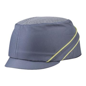 代尔塔/DELTAPLUS 运动安全帽，102130，灰色 轻型透气防撞，帽檐3cm 售卖规格：1顶