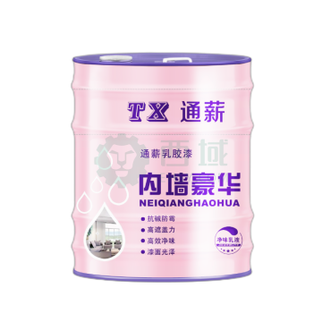 通薪/TX 内墙豪华乳胶漆，内墙豪华乳胶漆，天蓝色，20KG/桶 售卖规格：20公斤/桶